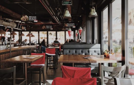 Terminal F, a new restaurant designed as aerodrome in Split