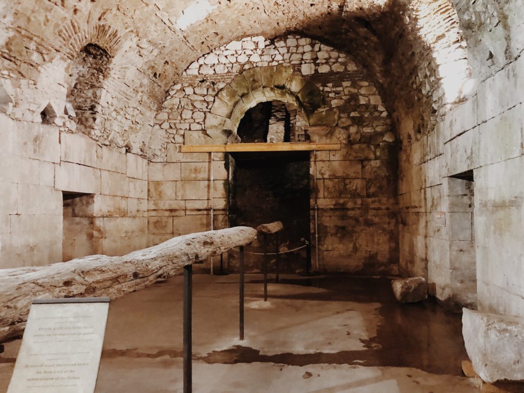 Basement halls of Diocletian's Palace