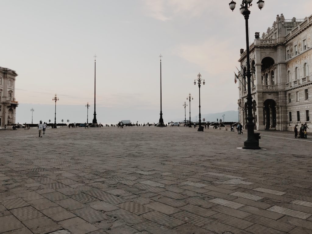 Piazza Unità d'Italia Triese Italy