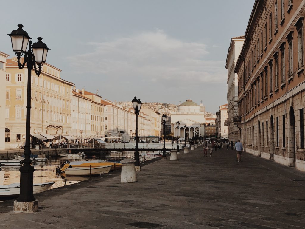 Canale Grande Trieste Italy