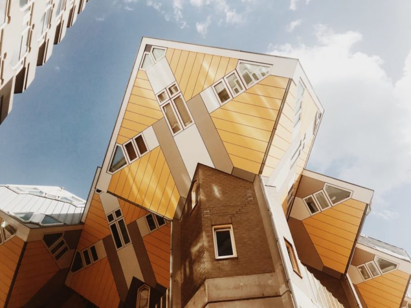 Cube houses - Kubuswoningen by Piet Blom