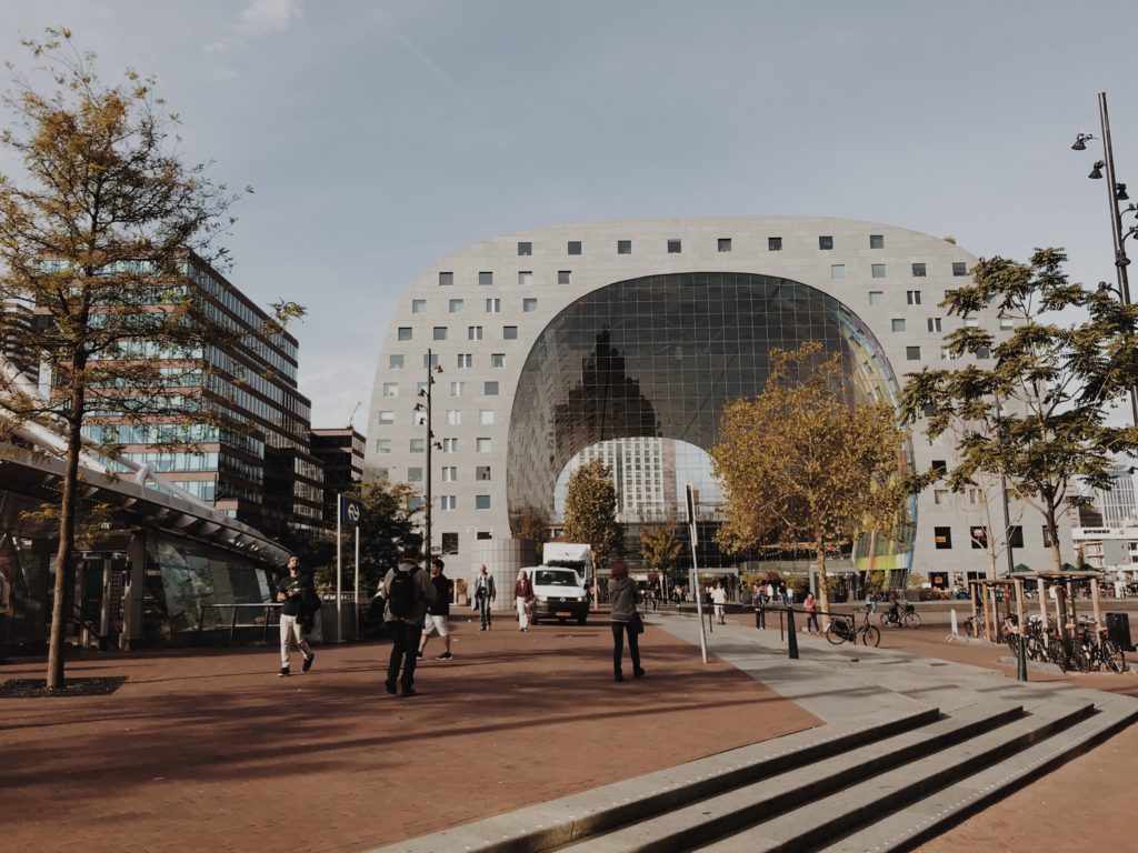 Rotterdam on bike Markthal