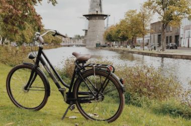 Rotterdam on bike Schiedam