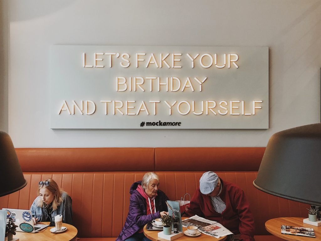 Let’s fake your birthday and threat yourself