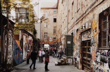 Haus Schwarzenberg courtyard in Berlin, Germany
