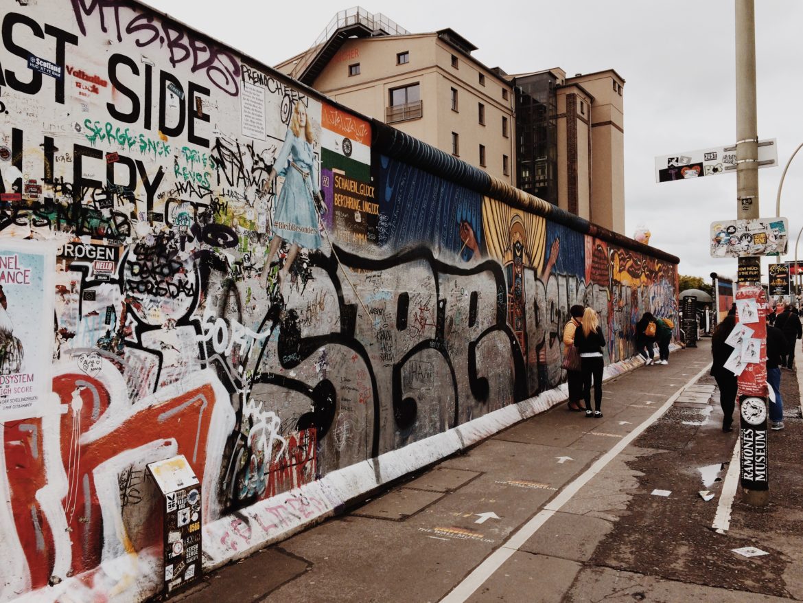 East Side Gallery, great art on a remaining piece of the Berlin Wall