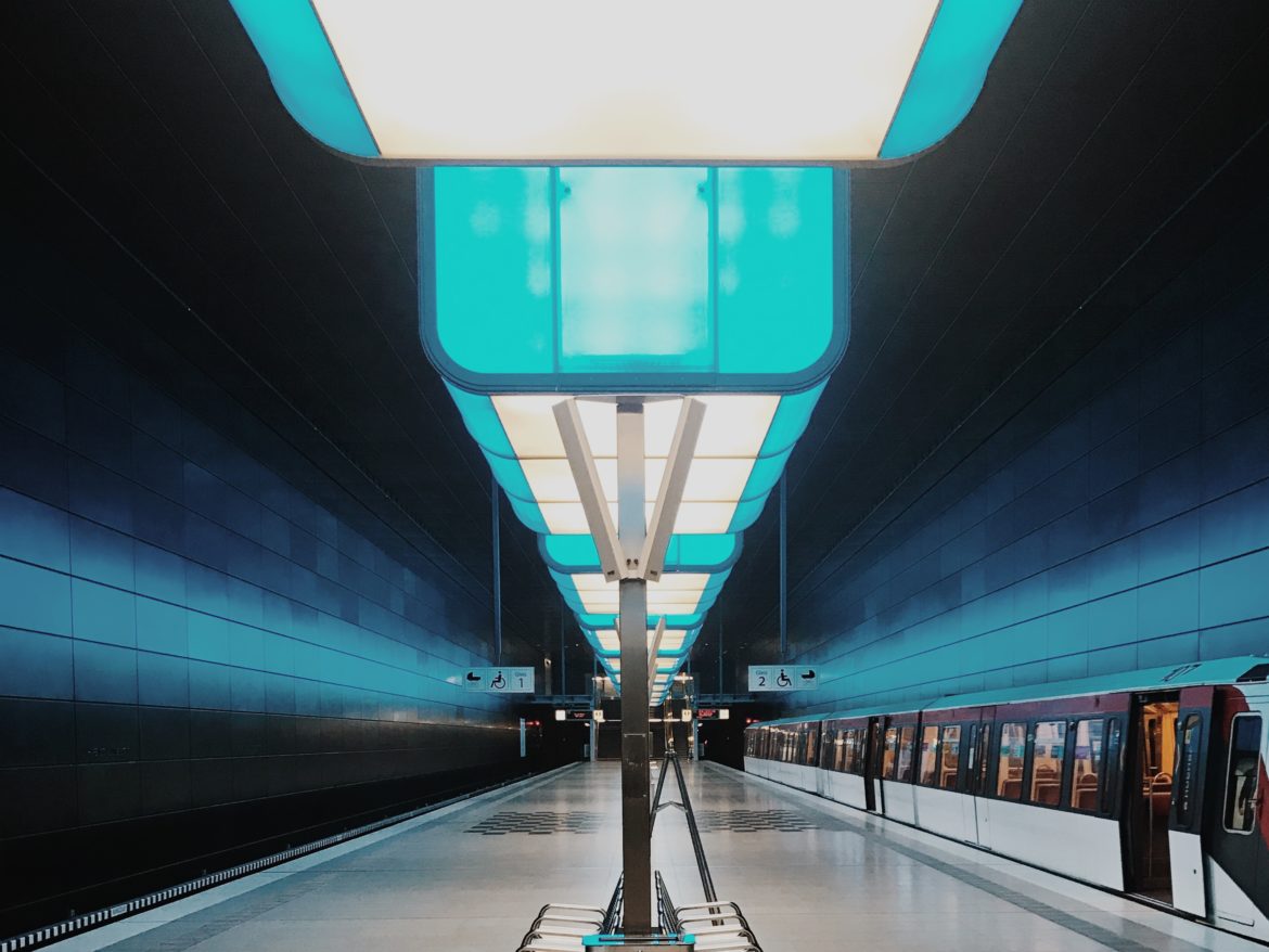 Hafencity university subway station
