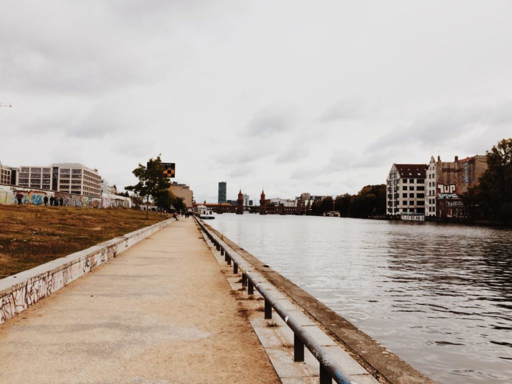 Oberbaumbrucke, famous bridge across the Spree river in Berlin