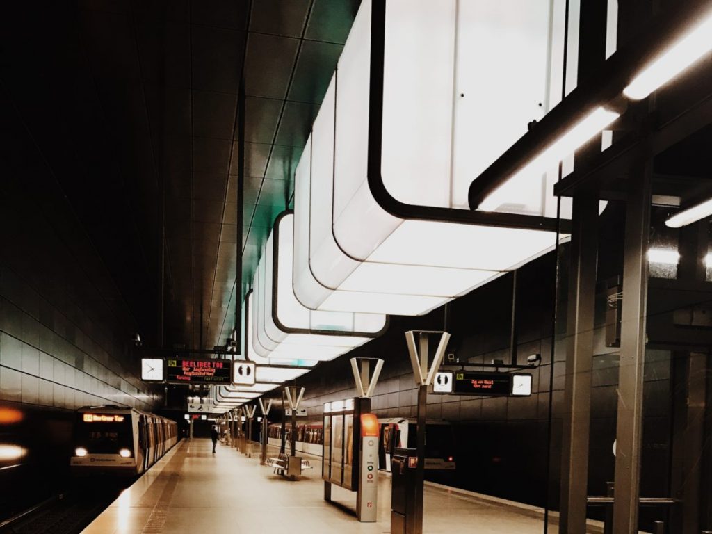 Hafencity university subway station