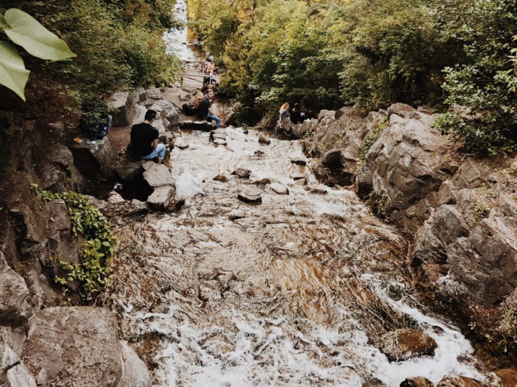 A little waterfall in the heart of Berlin