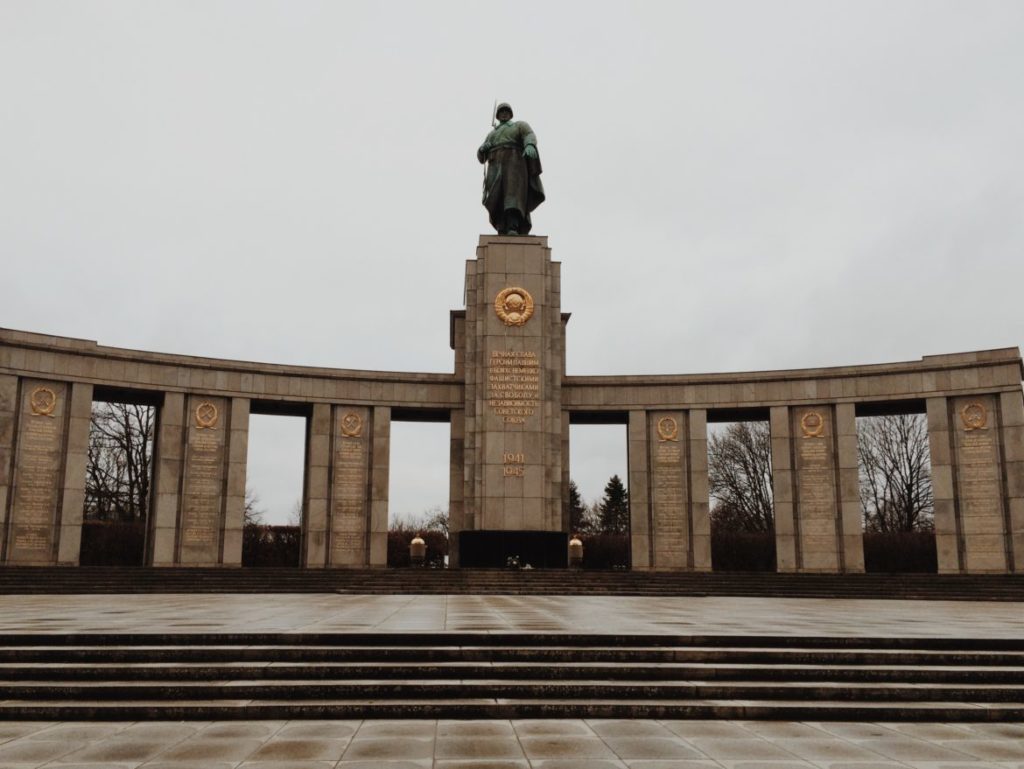 Soviet War Memorial in Tiergarten, Berlin