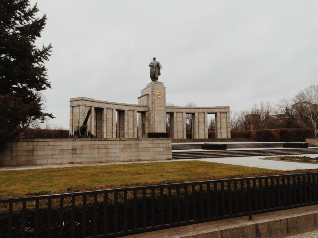 Soviet War Memorial in Tiergarten, Berlin