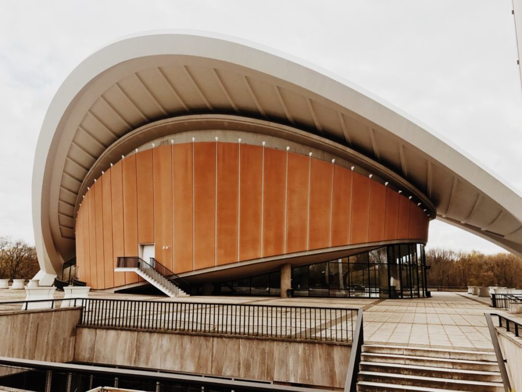 The Haus der Kulturen der Welt (House of the World's Cultures) in Berlin, Germany