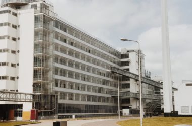 Exterior of the Van Nelle Factory, UNESCO World Heritage, Netherlands, Rotterdam
