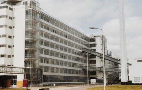 Exterior of the Van Nelle Factory, UNESCO World Heritage, Netherlands, Rotterdam