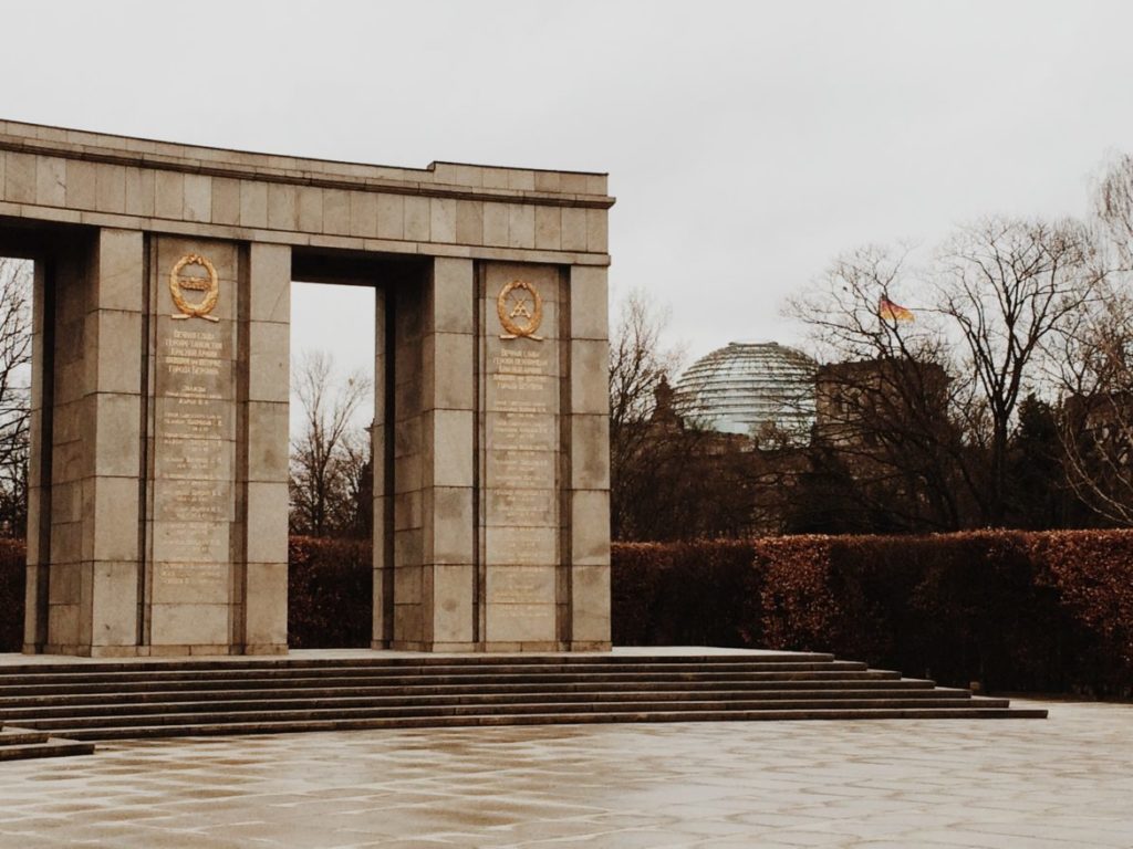 Soviet War Memorial in Tiergarten, Berlin