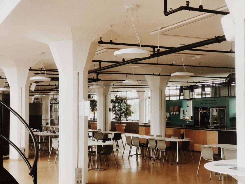 Van Nelle Factory lunch restaurant, Rotterdam, Nederlands