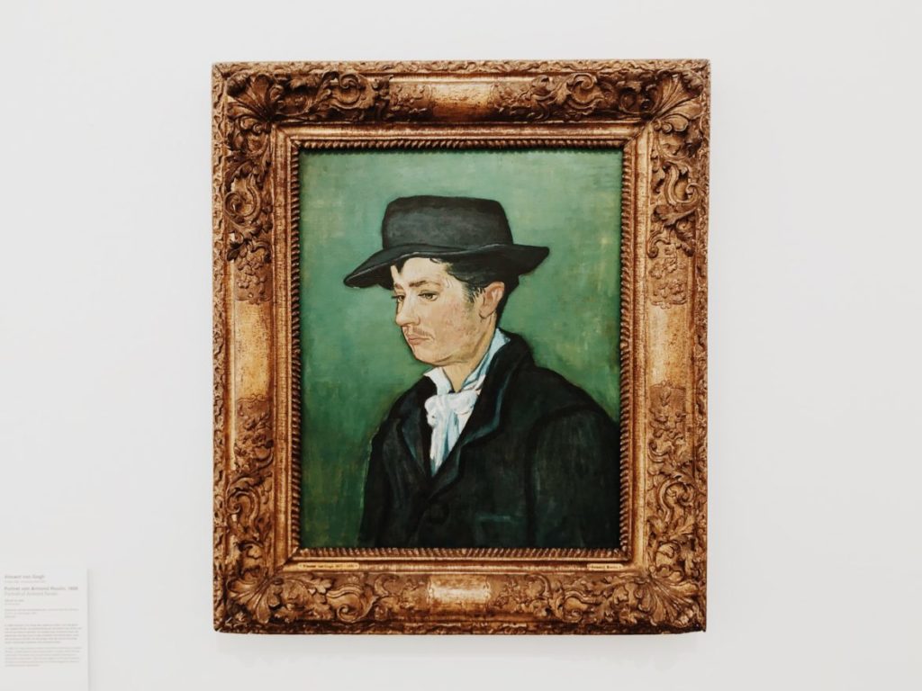 Portrait of Armand Roulin, Vincent van Gogh, Oil on canvas
