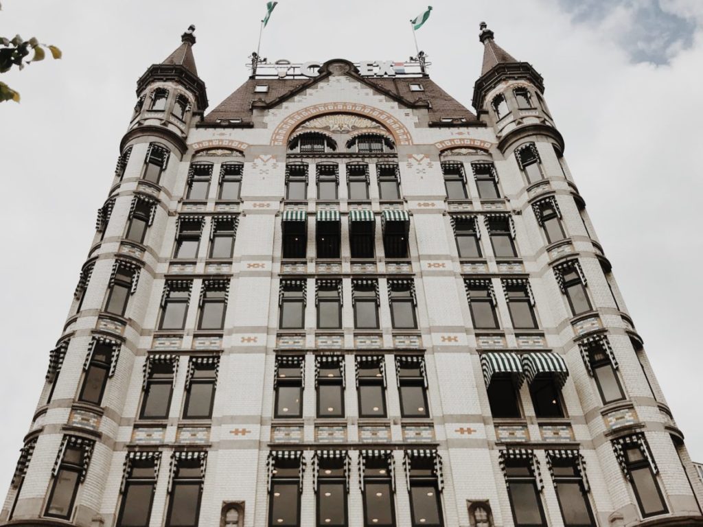 Het Witte Huis Rotterdam, Art Nouveau, arch. Willem Molenbroek