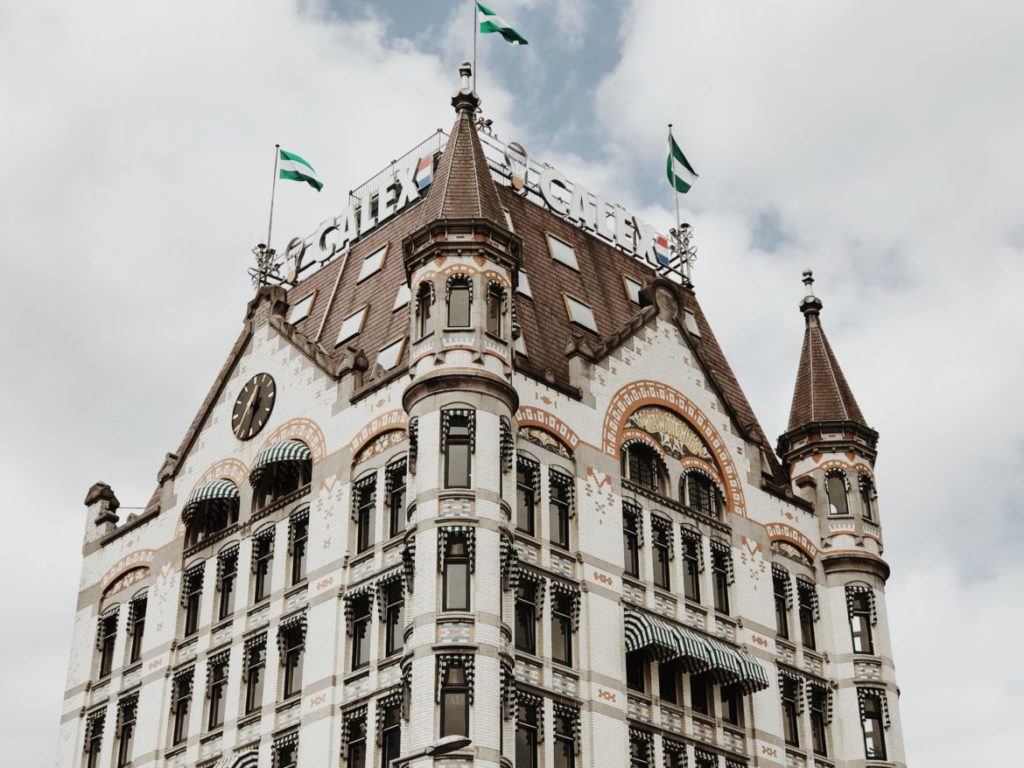 Het Witte Huis Rotterdam, Art Nouveau, arch. Willem Molenbroek