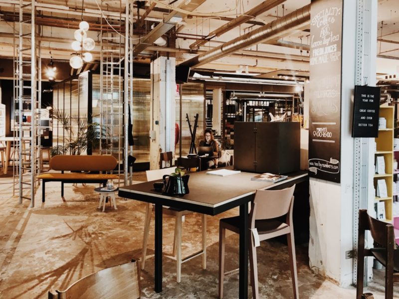 Broeinest Café Rotterdam, material library and a meeting place for architects and designers