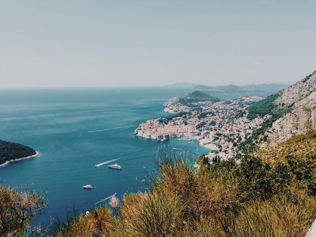 View of Dubrovnik from Bosanka