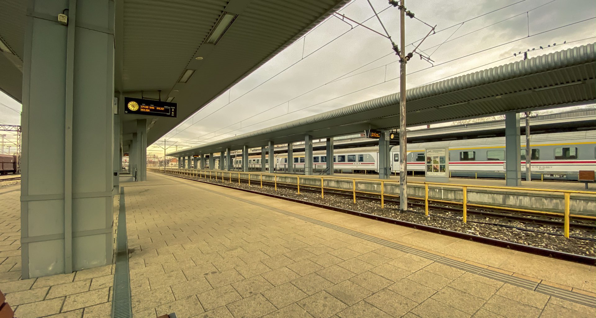 Vinkovci railway station, Croatia