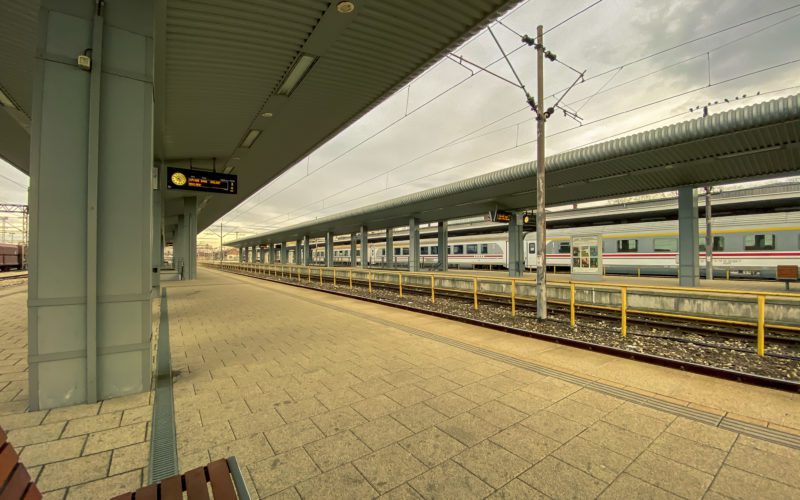 Vinkovci railway station, Croatia