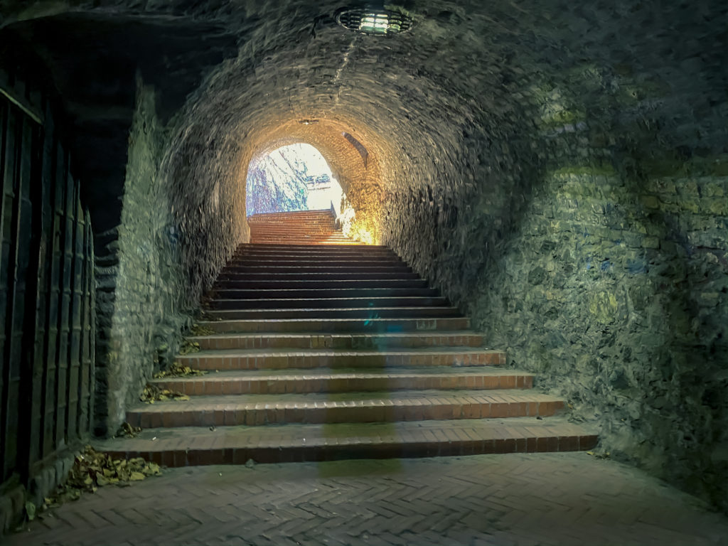 Petrovaradin Fortress, a well-preserved piece of history 5 Petrovaradin entrance tunnel, Serbia