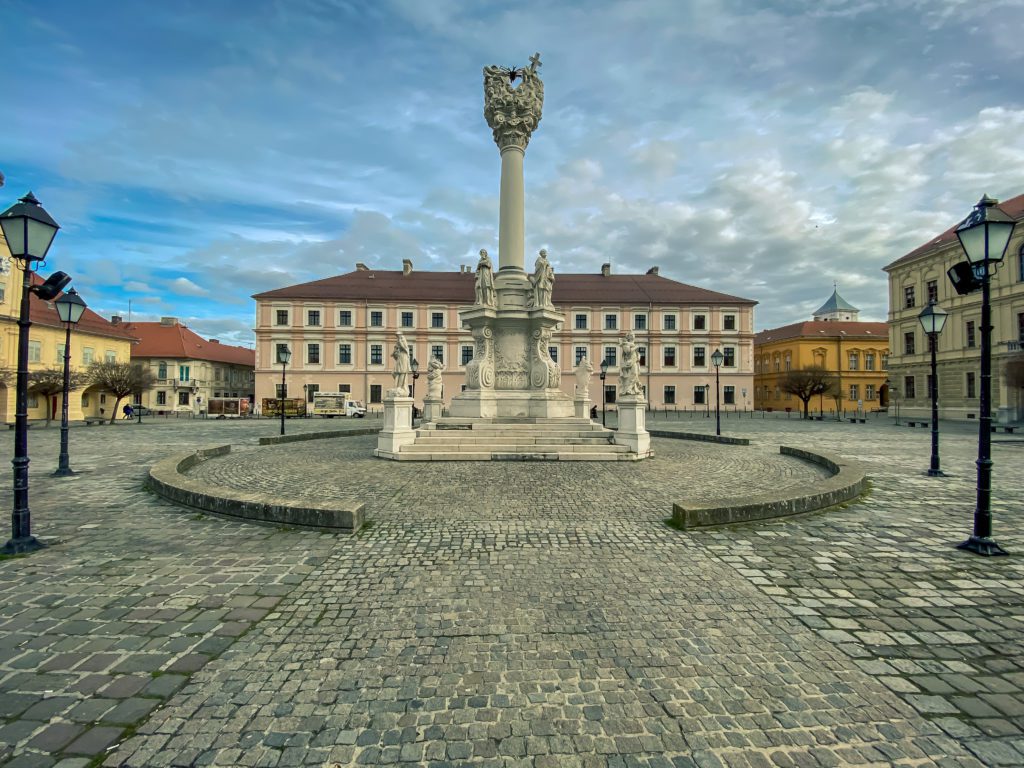 Holy Trinity Square (Trg Svetog Trojstva), Osijek, Croatia