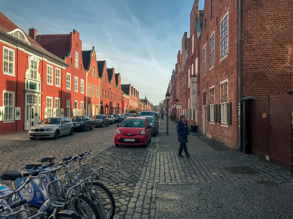 Central Street in the Dutch Quarters, Potsdam, Mittelstrasse im Holländisches Viertel