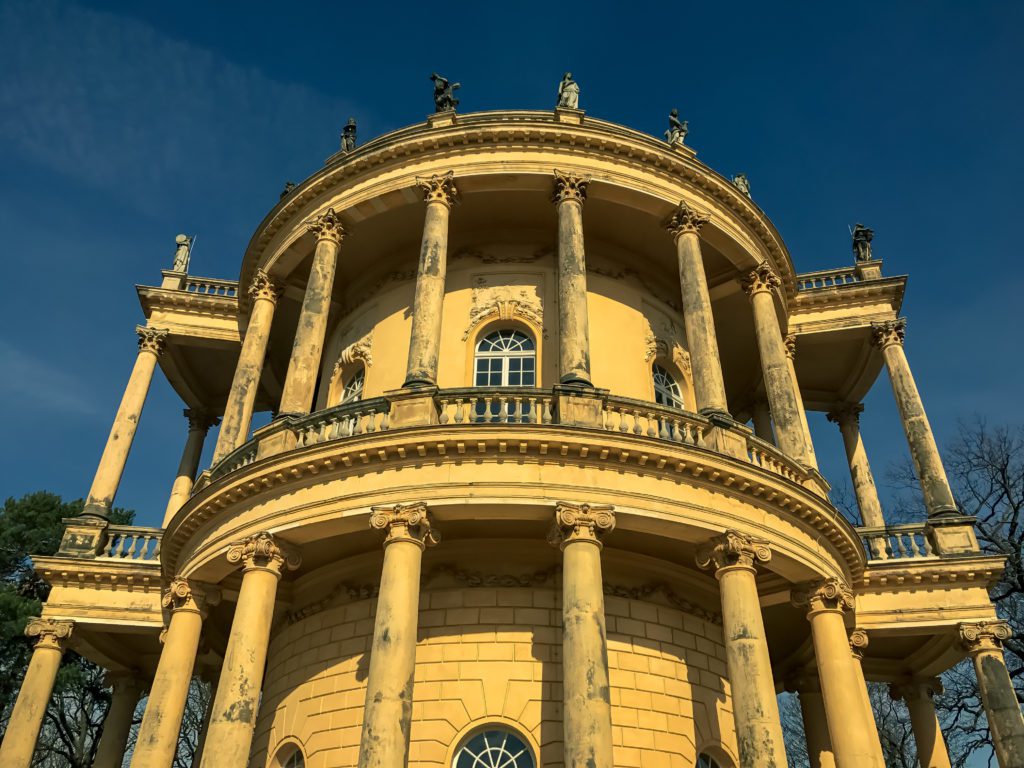 Front of The Belvedere auf dem Klausberg, Sanssouci Park in Potsdam, Germany