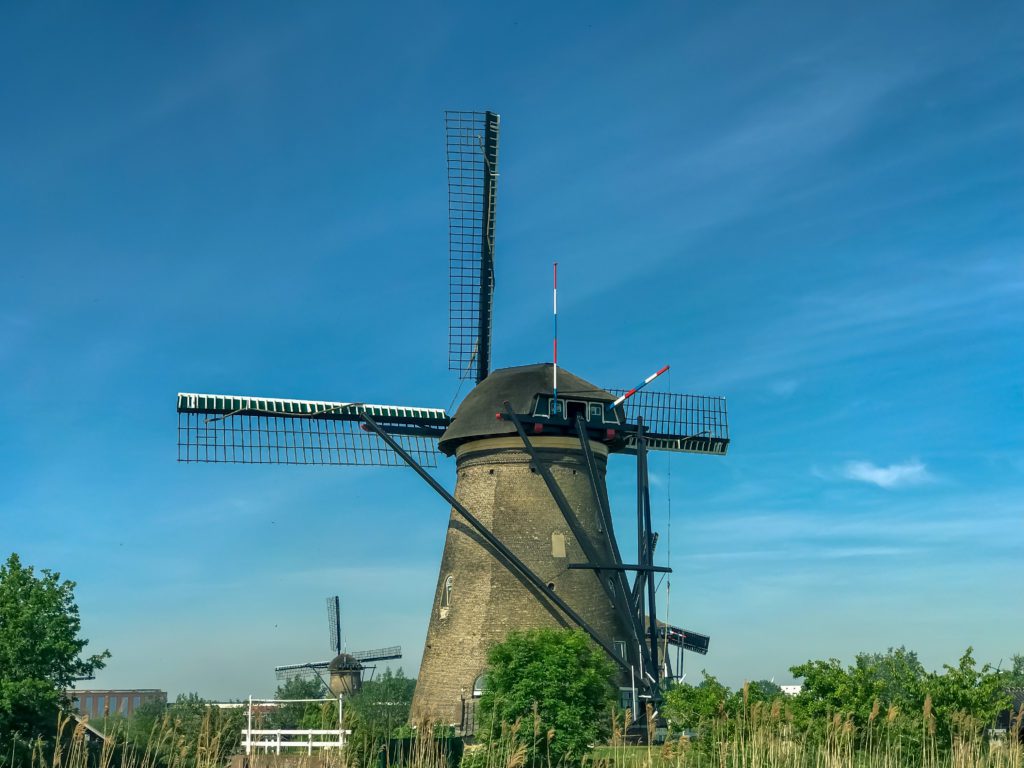 One Of The 19 Windmill At Kinderdijk In The Netherlands
