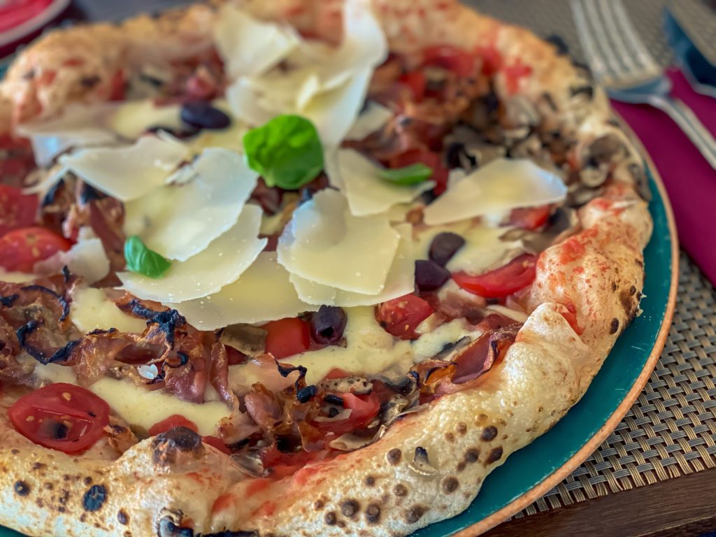 Pizzas baked in an original Neapolitan oven, Gourmet Bar Basta Split, West Coast, Split, Croatia