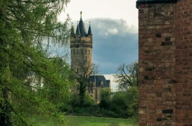The Flatow Tower in Park Babelsberg, Potsdam, Germany