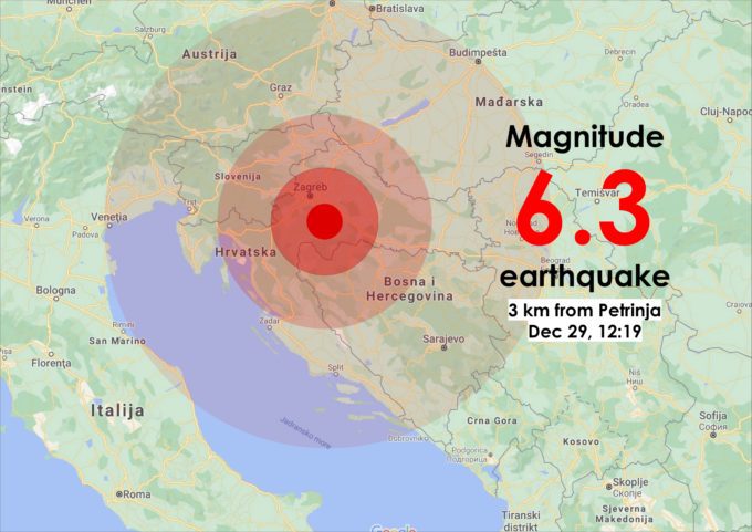 LIVE UPDATES Deadly earthquake leaves Croatia in ruins