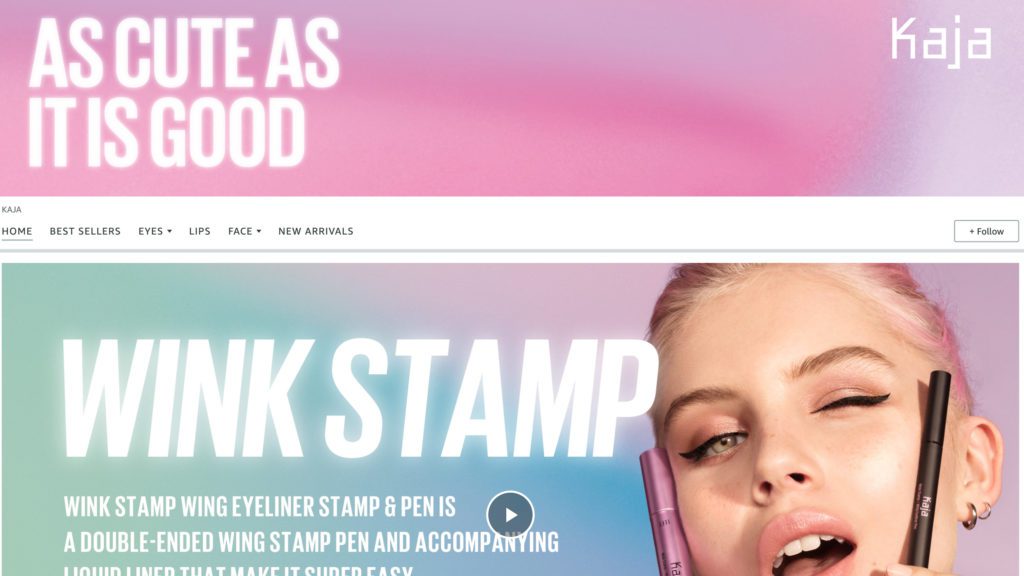 KAJA Beauty - Best High End Makeup Brands on Amazon