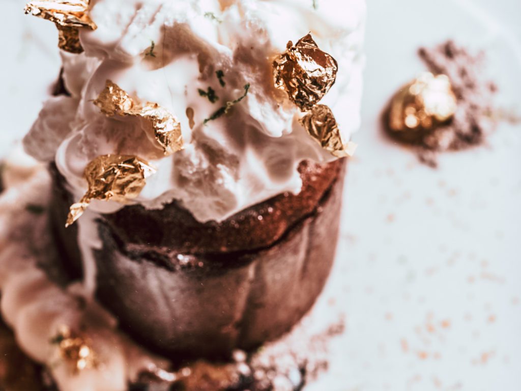 Coulant au Chocolat, the world-famous dessert created by Michel Bras