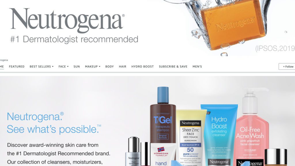 Neutrogena - Best High End Makeup Brands on Amazon