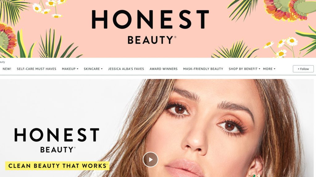 Honest Beauty - Best High End Makeup Brands on Amazon